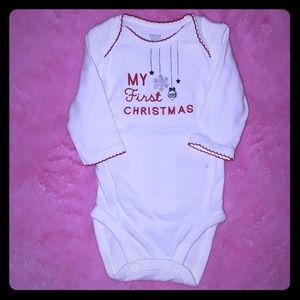 Infant "My First Christmas" bodysuit